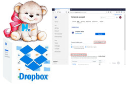 Dropbox Upgrade Referral Service +16GB Permanent Storage for Lifetime